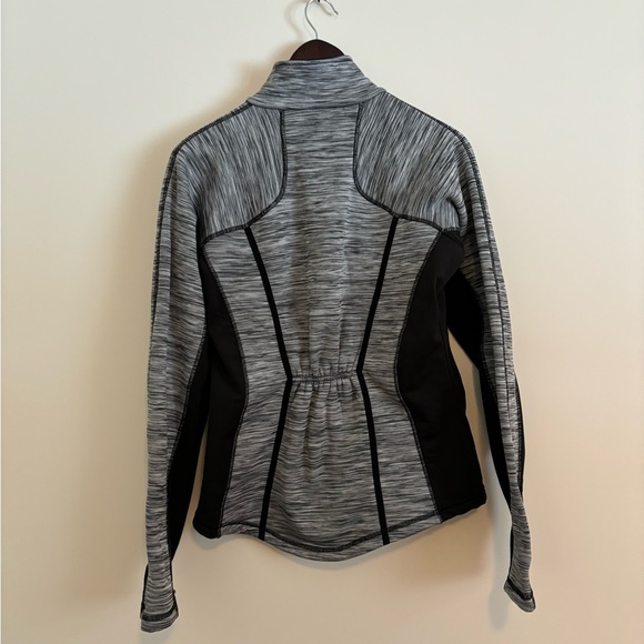 Black and Grey Athletic Avalanche Zip Up. Size Small. - Picture 4 of 5